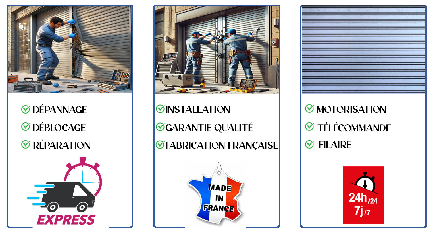 Depannage Rideau Metallique Joinville le Pont